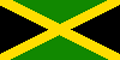 Abb. 1: Flagge von Jamaika: Das Gelb steht für die Sonne, das Grün für das Land und Schwarz für die unermesslichen Qualen, die man Jamaika und seiner Bevölkerung zugefügt hat.