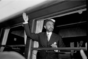 Abb. 42: Abfahrt Haile Selassies